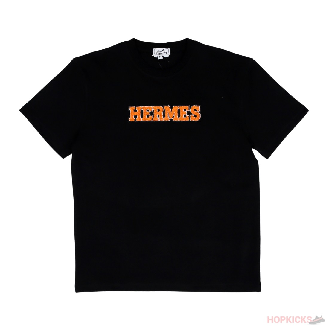 Vintage Hermes T Shirt Mens HERMES Black Tee